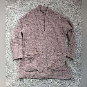 Barefoot Dreams CozyChic Boucle Welt Pocket Cardigan